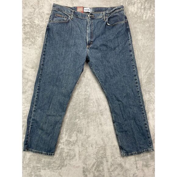 NWT Wrangler Men's Jeans 40x30 Blue Premium‎ Denim MGW30GI - Picture 1 of 15